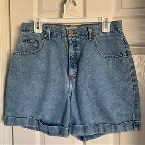 Vintage Hi-Rise Denim Shorts